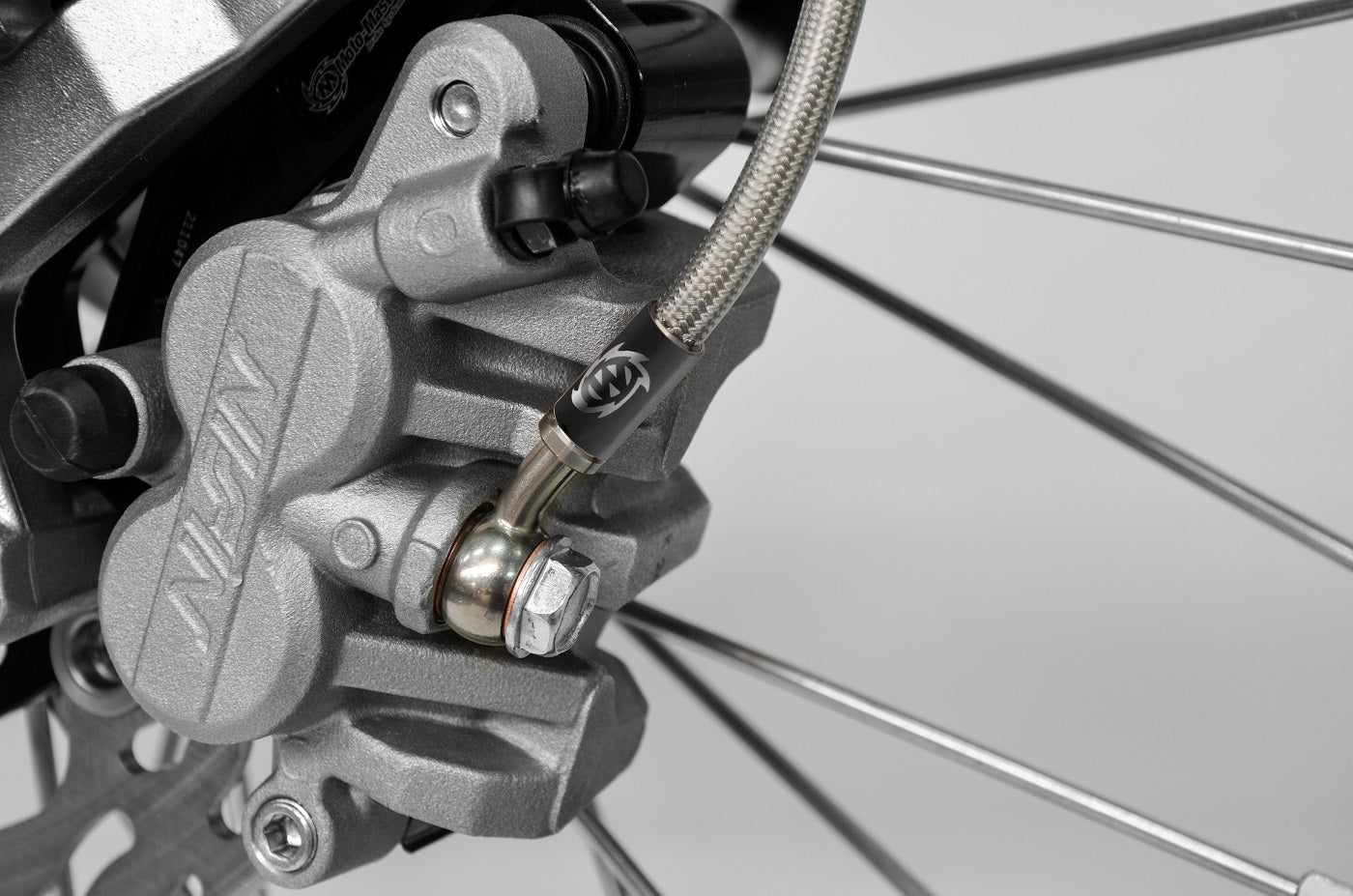 MotoMaster Stahlflex Bremsleitung 212002 passend für Motomaster Bremspumpe RMC / RMC-R