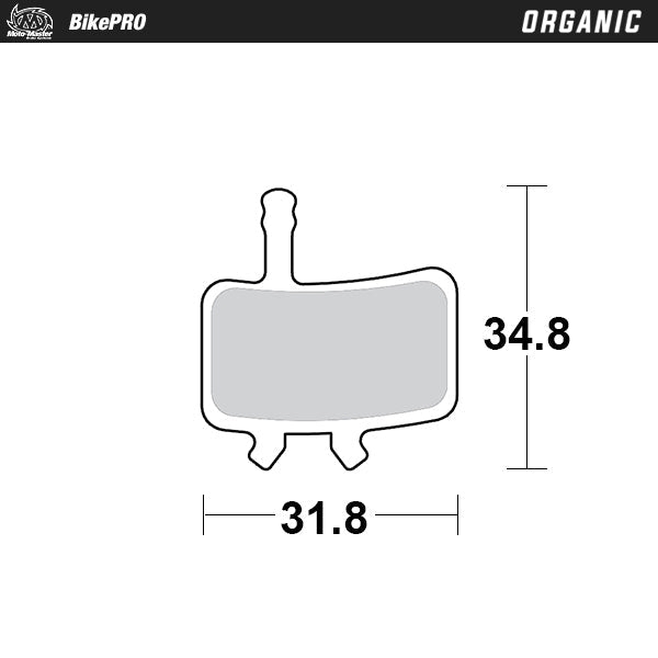 MotoMaster Bremsbelag Fahrrad organisch Avid BB7 Juicy