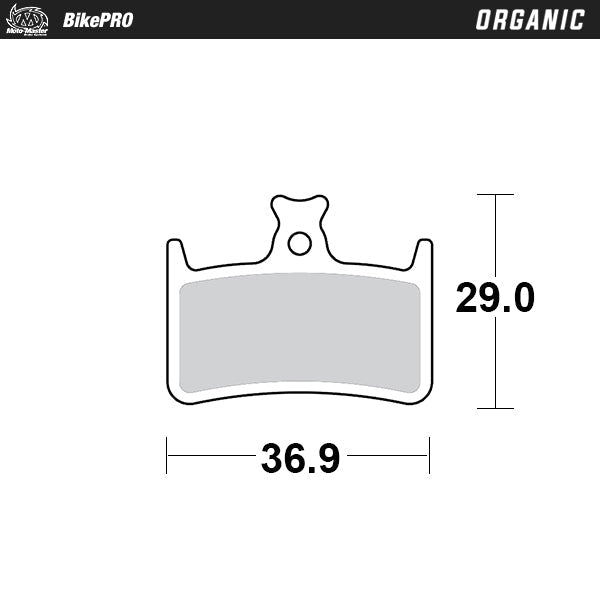 MotoMaster Bremsbelag Fahrrad organisch Hope E4 / M4 / RX4