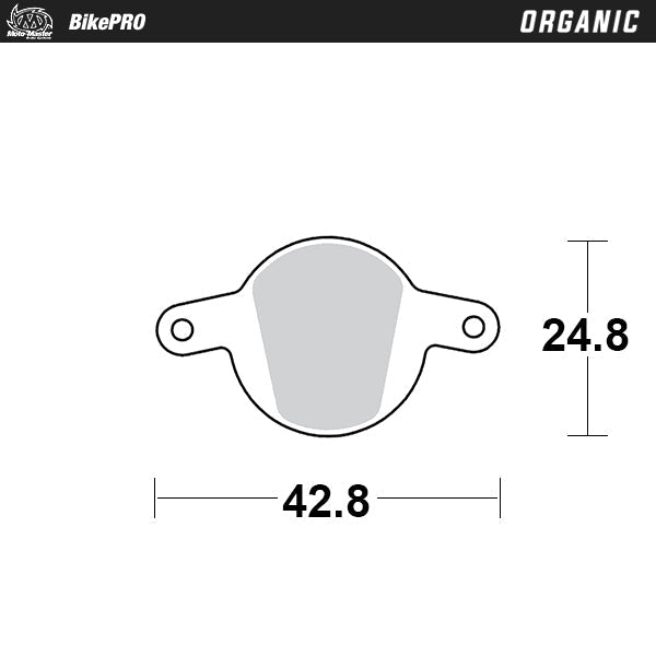 MotoMaster Bremsbelag Fahrrad organisch Magura Clara / Louis