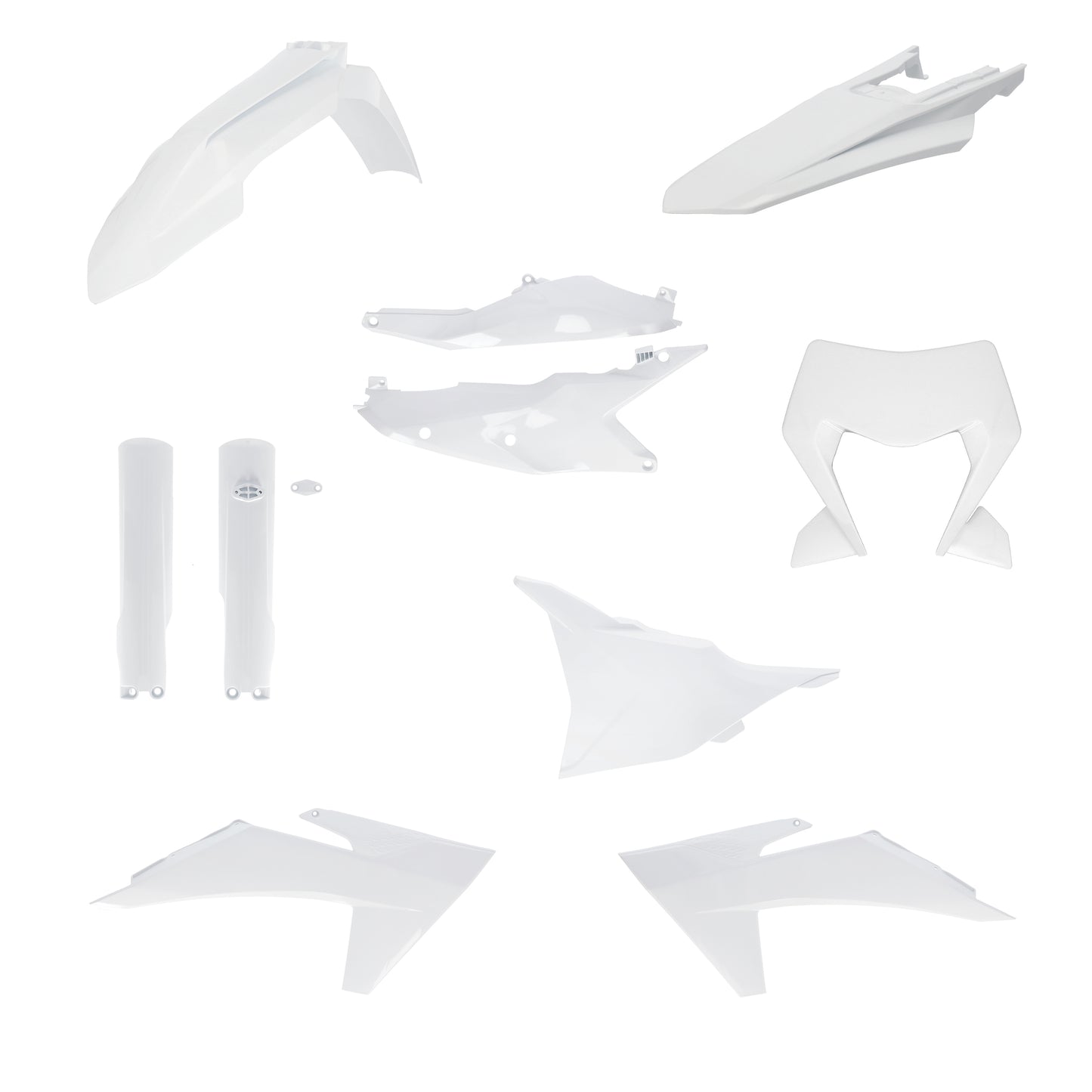 Acerbis Full Plastikkit KTM EXC 2024-2025 Plastiksatz white weiß