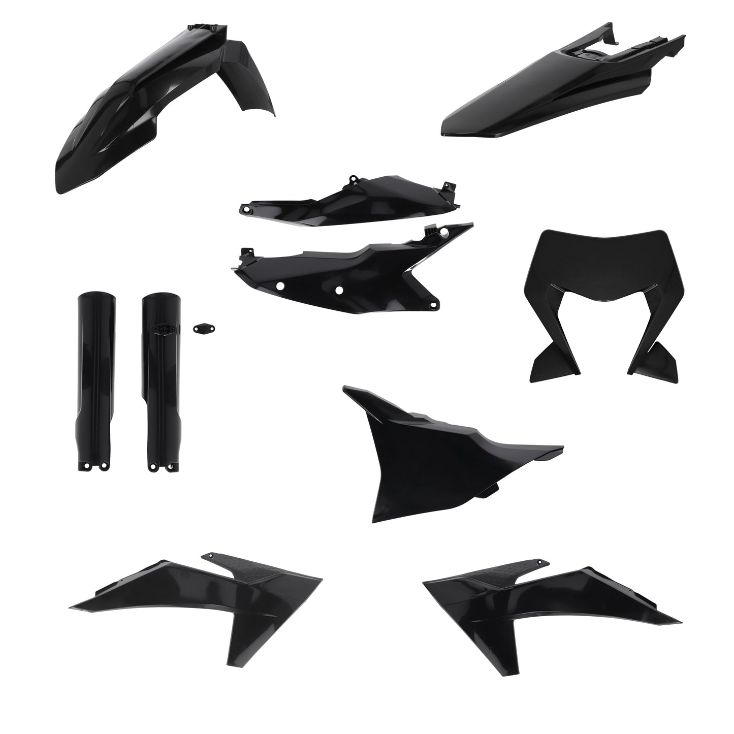 Acerbis Full Plastikkit KTM EXC 2024-2025 Plastiksatz black schwarz