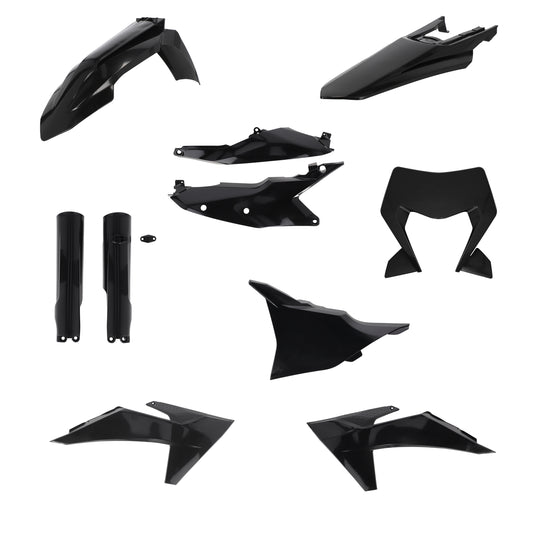 Acerbis Full Plastikkit KTM EXC 2024-2025 Plastiksatz black schwarz