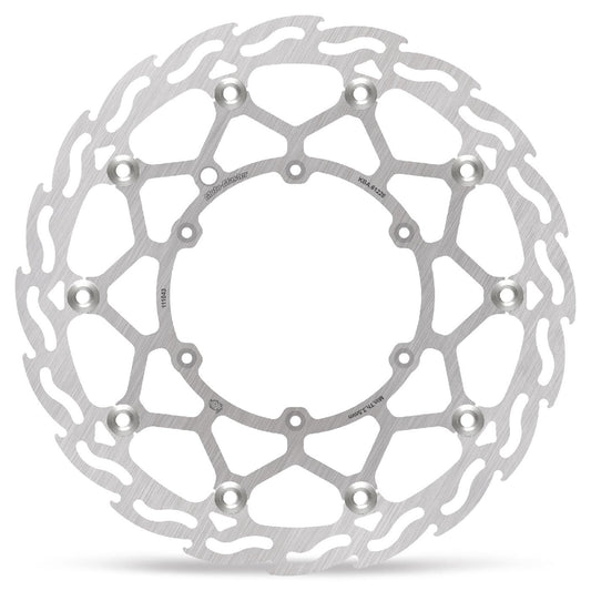 MotoMaster 320mm Supermoto Street Bremsscheibe 111043 – KTM, Husqvarna & GasGas | Oversize Flame Disc