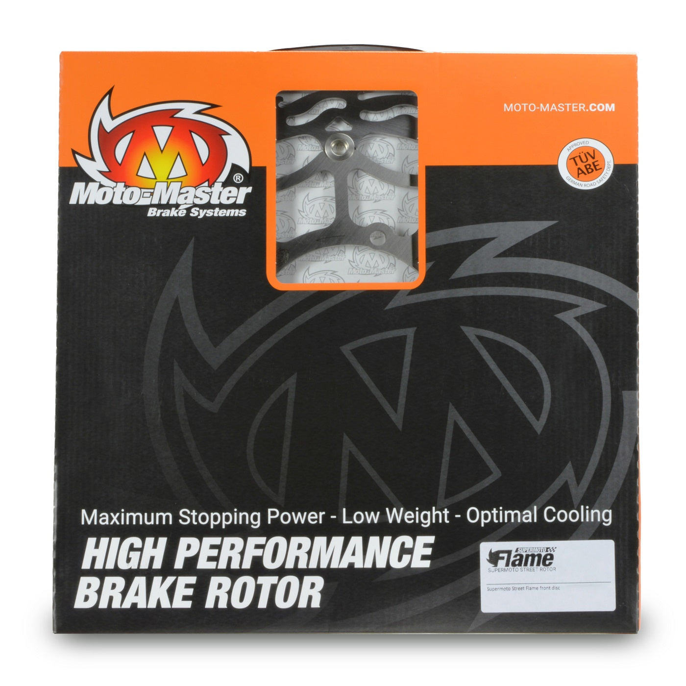 MotoMaster 320mm Supermoto Street Bremsscheibe 111043 – KTM, Husqvarna & GasGas | Oversize Flame Disc