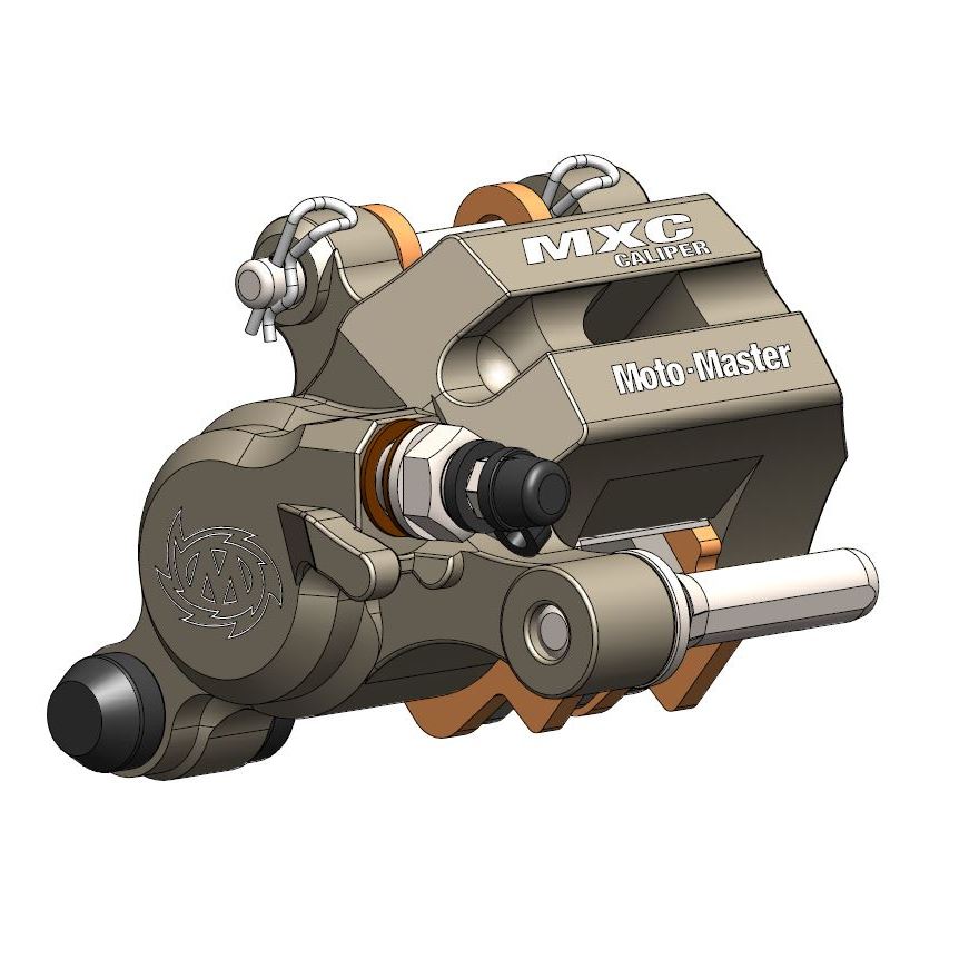 Motomaster MXC Bremssattel hinten inkl Bremsbeläge KTM, Husqvarna & GasGas