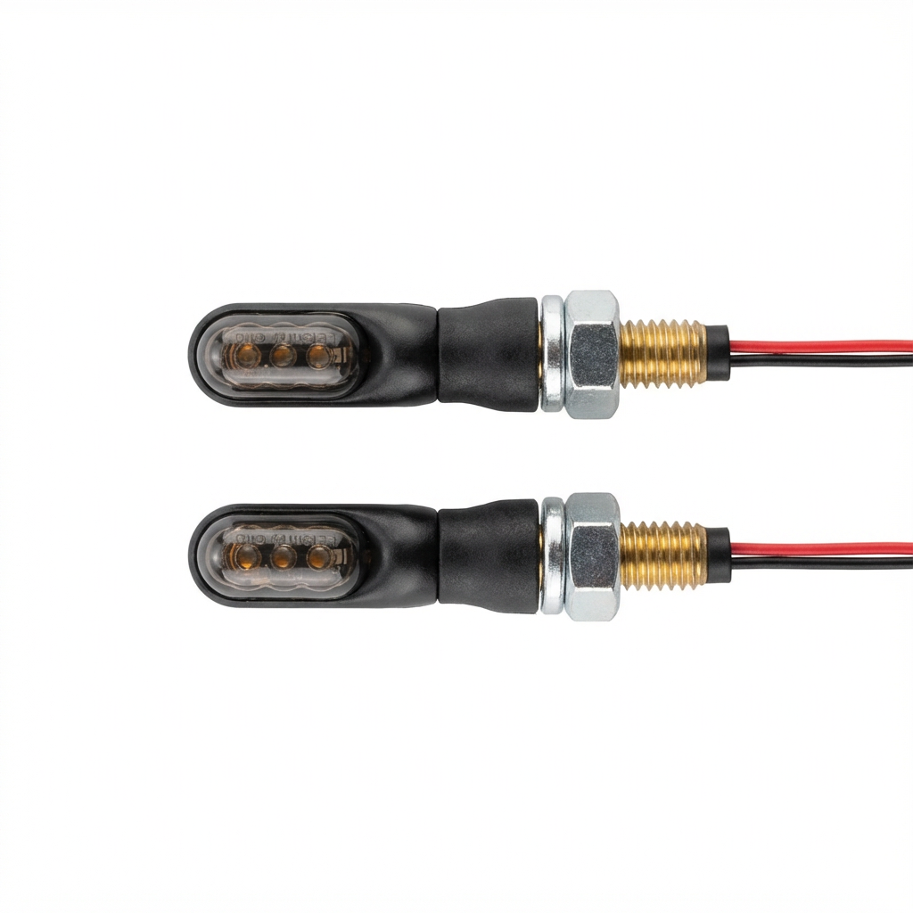 Supermoto Mini LED-Blinker ECE geprüft - E Nummer