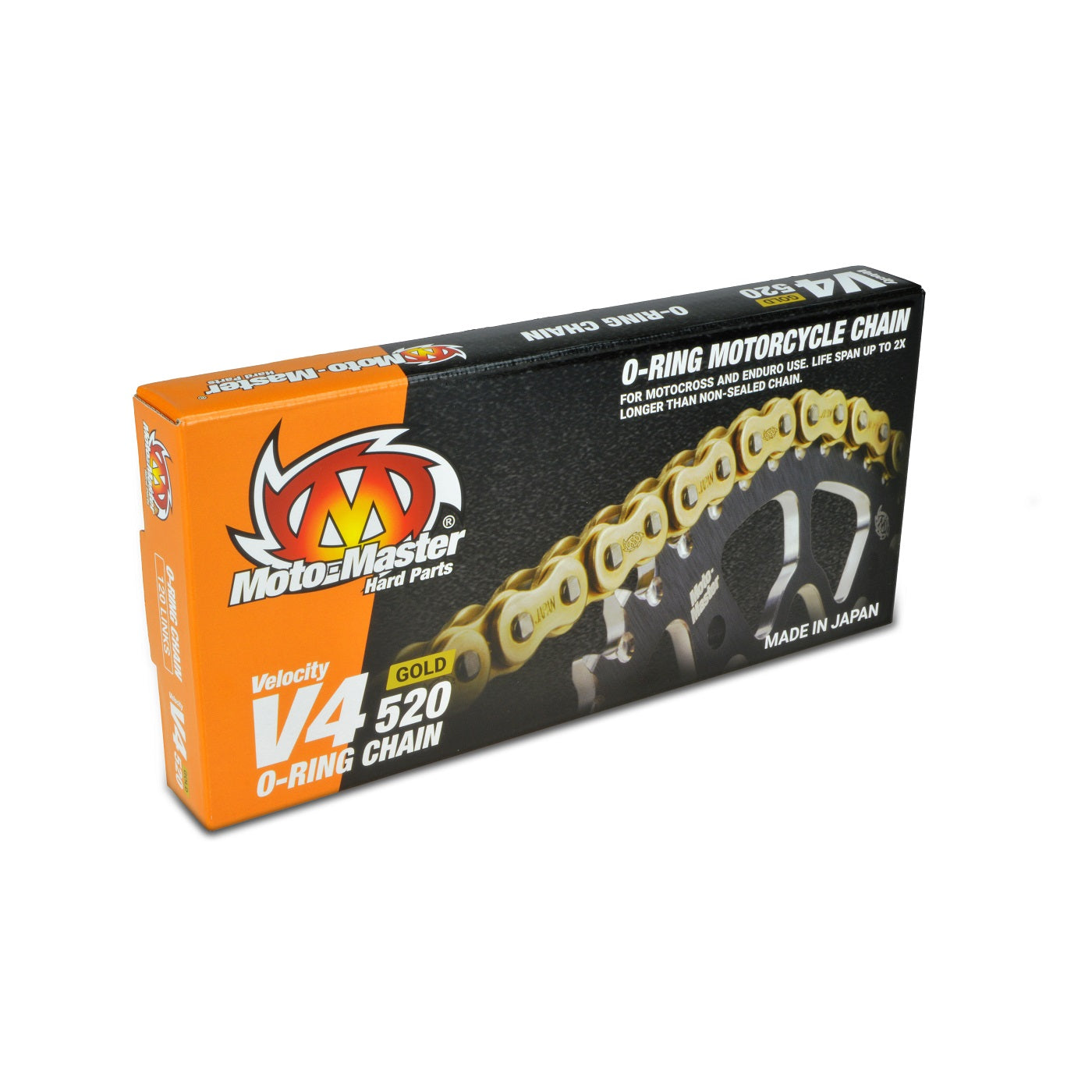 MotoMaster V4 Kette 520 O Ring – 652002 KTM, Husqvarna, GasGas, Honda, Yamaha