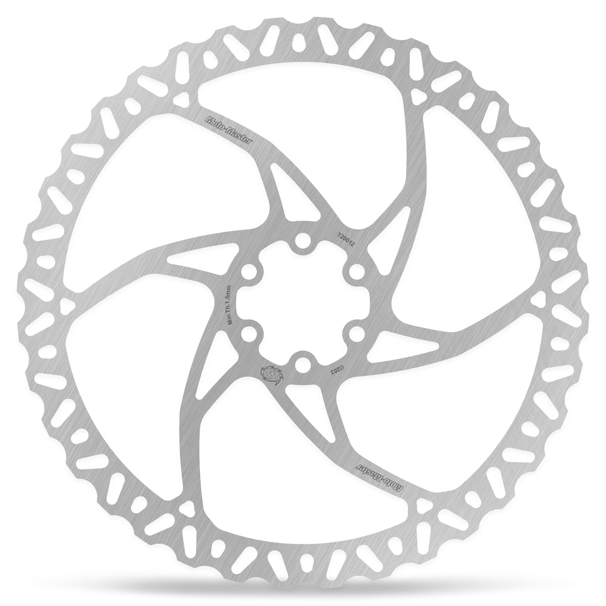 MotoMaster Bremsscheibe Fahrrad Nitro 1,8mm 203 mm Ø (Bremsband 16,5mm)