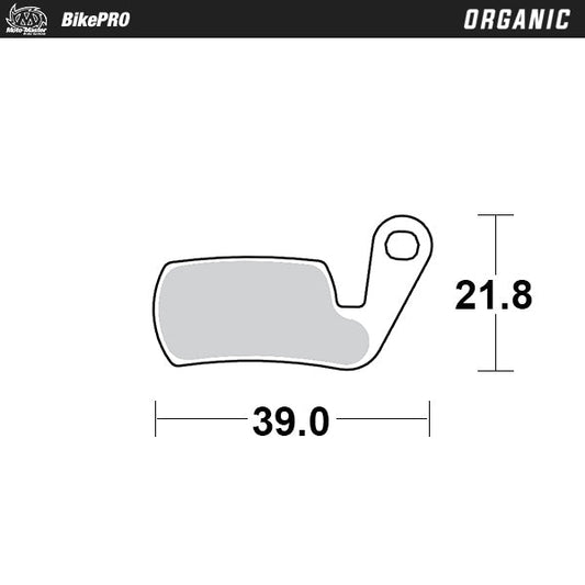 MotoMaster Bremsbelag Fahrrad organisch Magura Marta