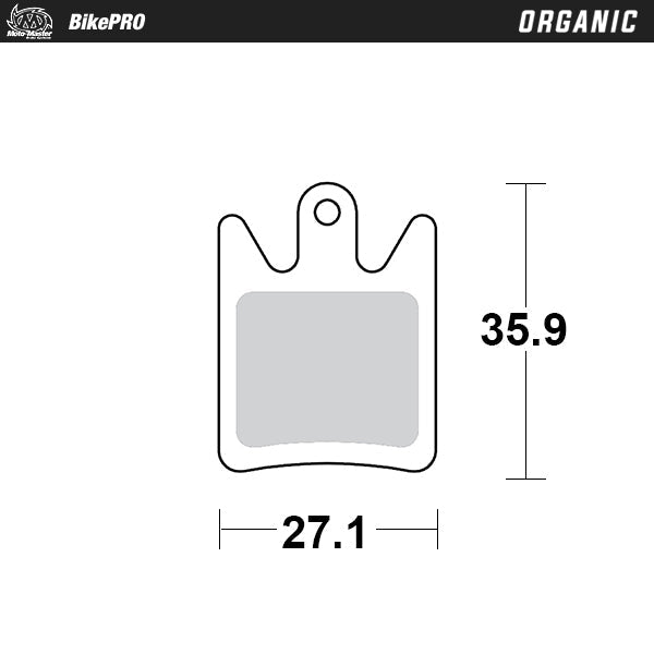 MotoMaster Bremsbelag Fahrrad organisch Hope Moto V2