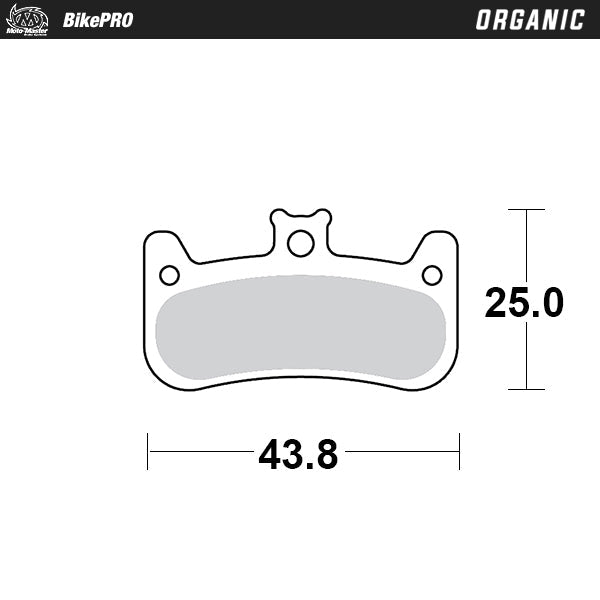 MotoMaster Bremsbelag Fahrrad organisch Formula Cura 4