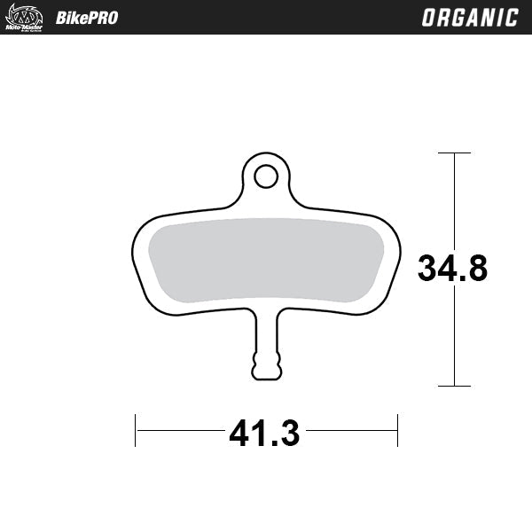 MotoMaster Bremsbelag Fahrrad organisch Avid Code