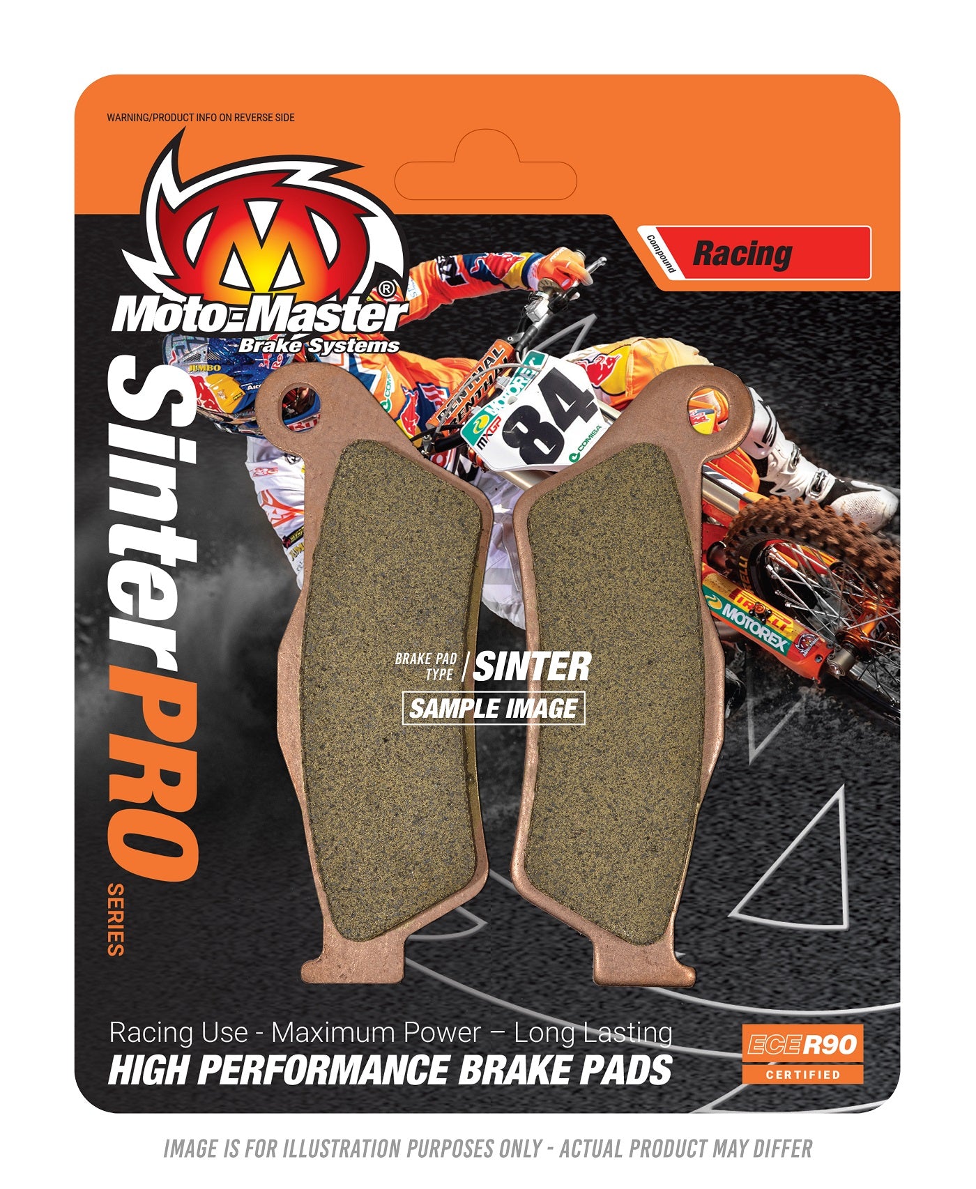 MotoMaster Bremsbeläge vorne Sinter Pro Racing – 093011 für KTM, Husqvarna & GasGas