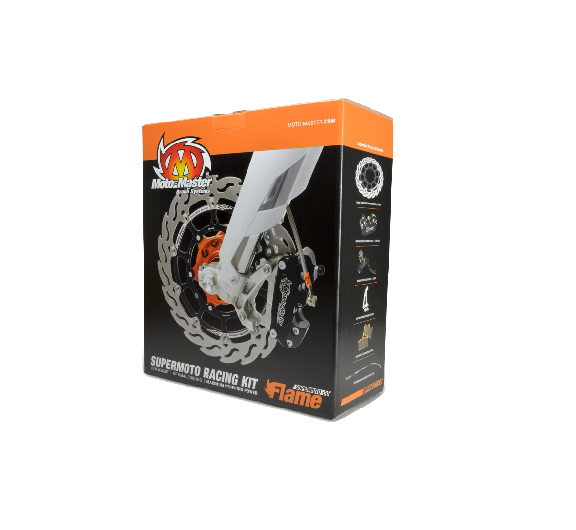 MotoMaster Racing Kit 320 mm RMC Supermoto Bremskit Komplettset Kit für KTM, Husqvarna & GasGas