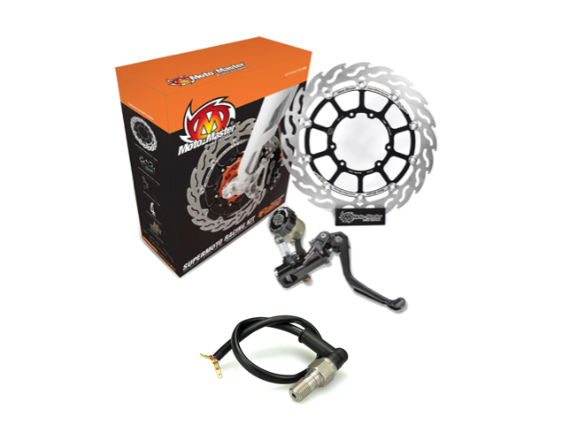 MotoMaster Racing Kit Supermoto 320 mm RMC-R  Bremsanlage Komplettset Kit für KTM, Husqvarna & GasGas