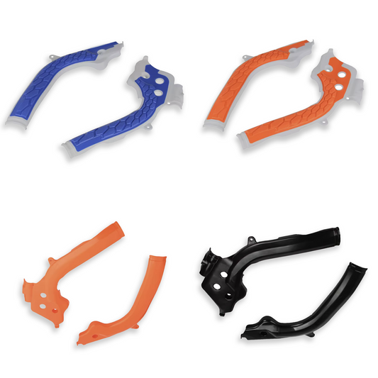 Rahmenschutz KTM & Husqvarna 2017–2019 – Orange, Blau & Schwarz